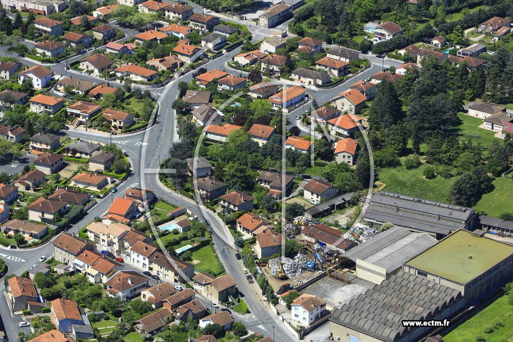 Photo arienne de Castres (Les Monges-Le Corporal)