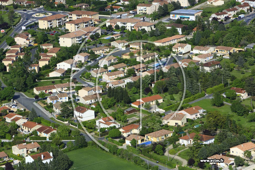 Photo arienne de Castres (Palique)