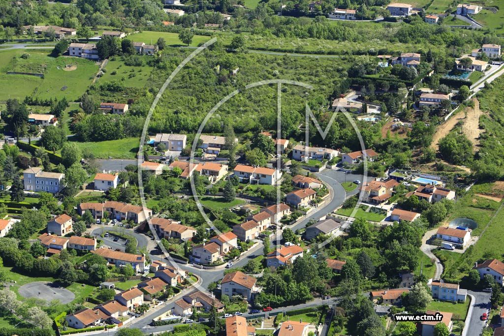 Photo arienne de Castres (Roulandou)