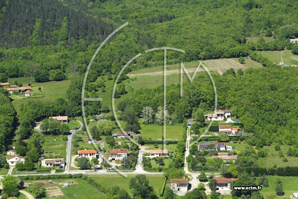 Photo arienne de Cuq (Les Capelanis)