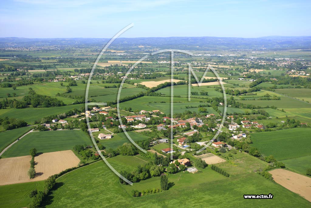 Photo arienne de Escoussens (Bel-Air)