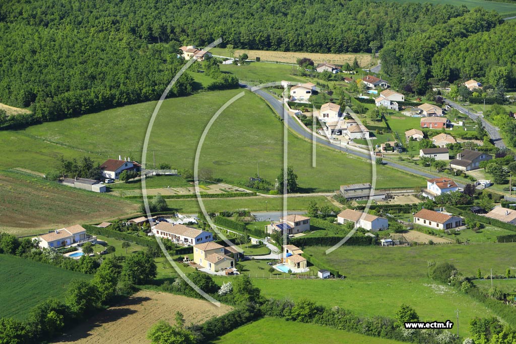 Photo arienne de Escoussens (Bel-Air)