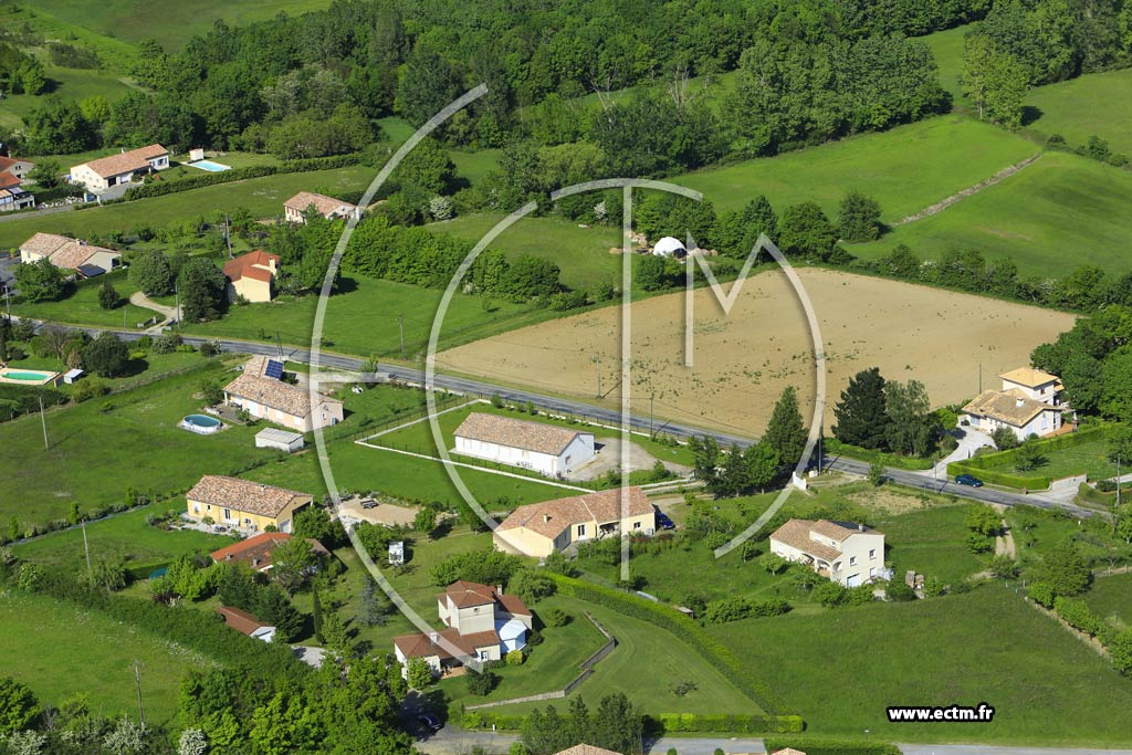 Photo arienne de Escoussens (Bel-Air)