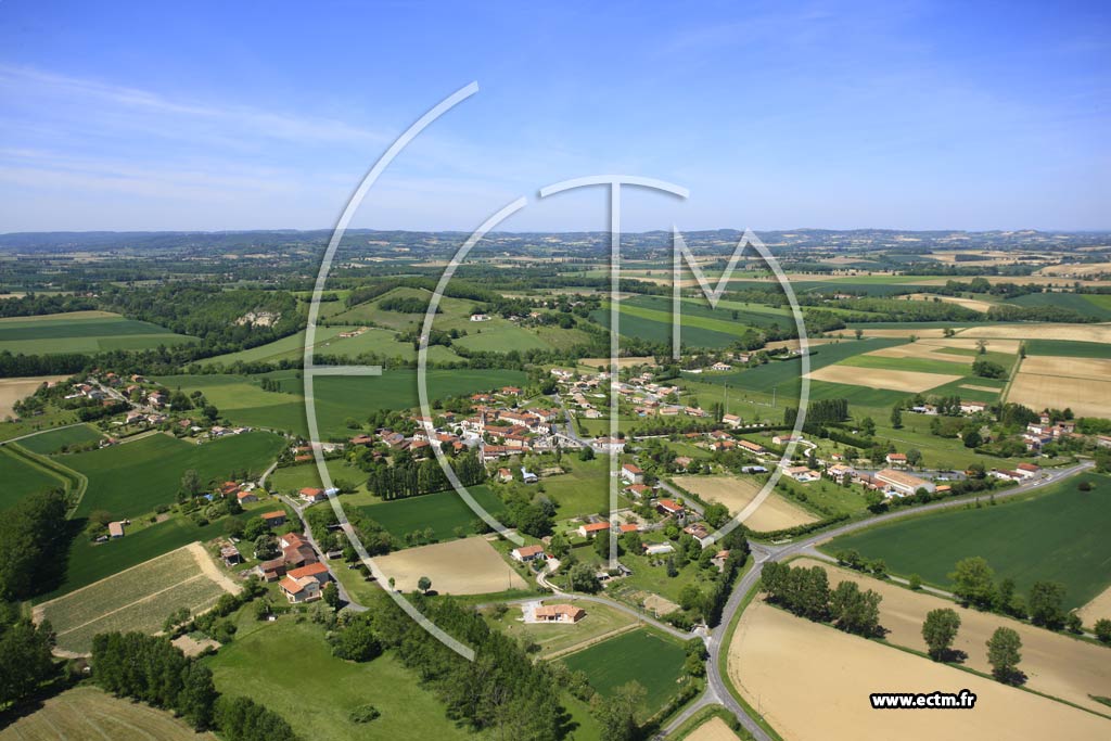 Photo arienne de Frjeville