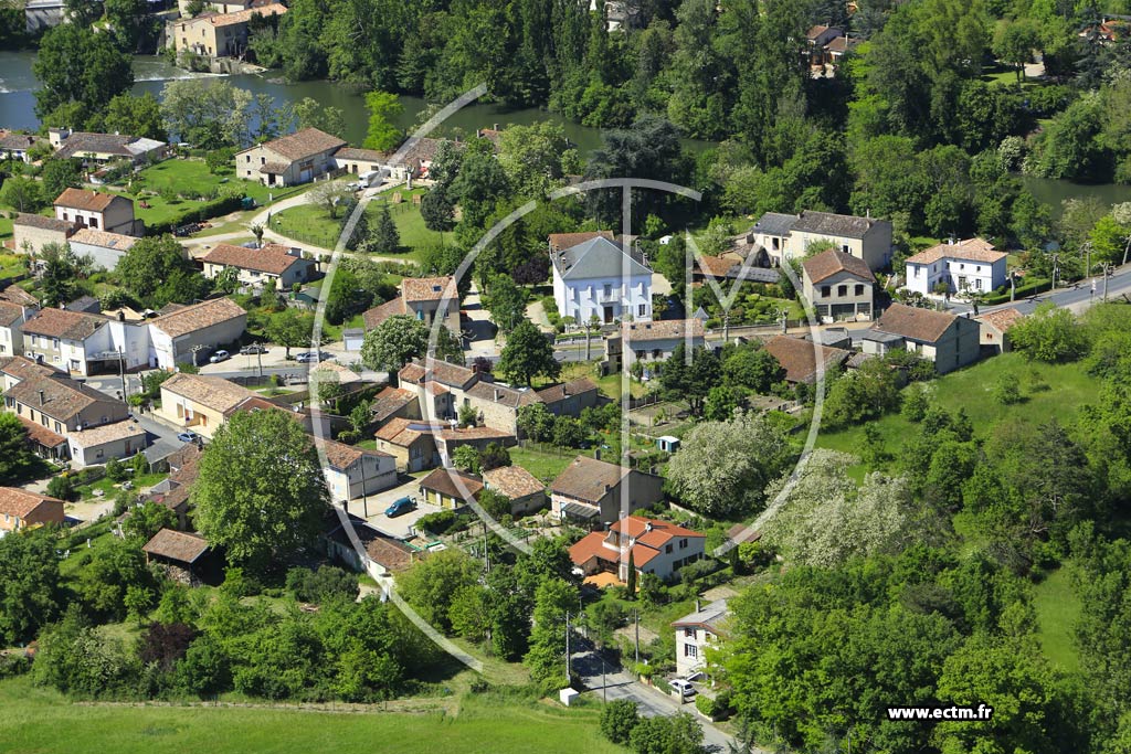 Photo arienne de Guitalens-L'Albarde