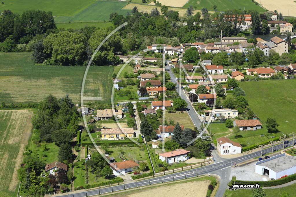 Photo arienne de Guitalens-L'Albarde (La Garenne)