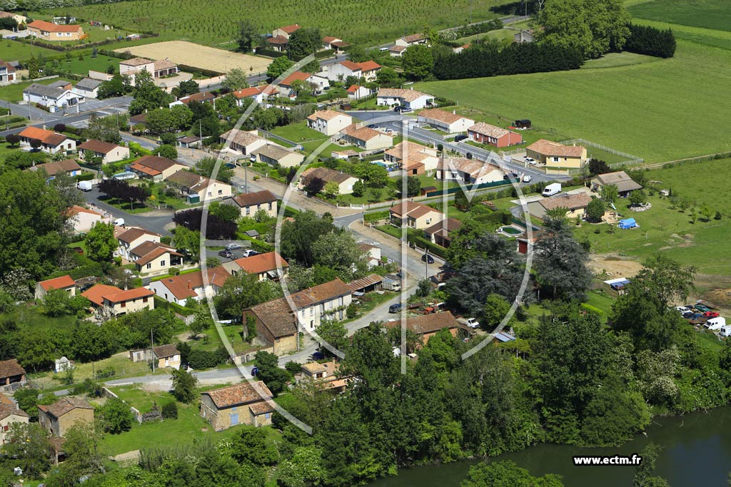 Photo arienne de Guitalens-L'Albarde (Le Rieu)