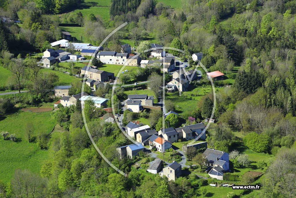 Photo arienne de Le Bez (Belfort)