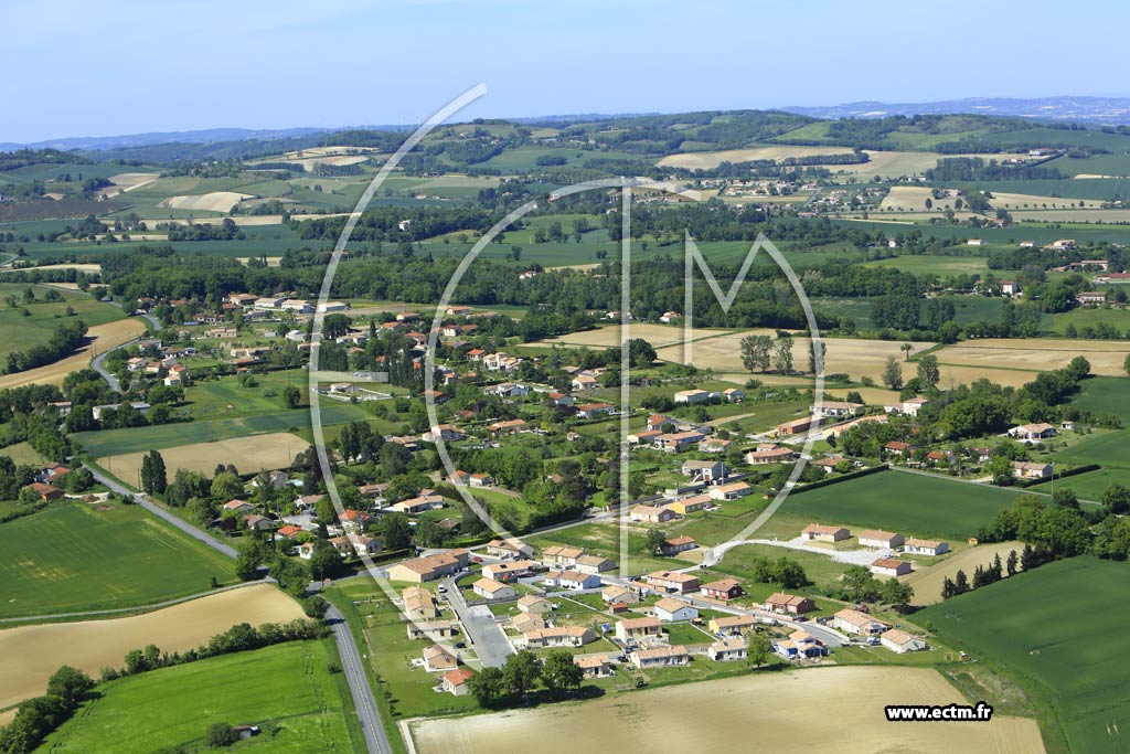 Photo arienne de Lempaut (Les Monts de Lempaut)