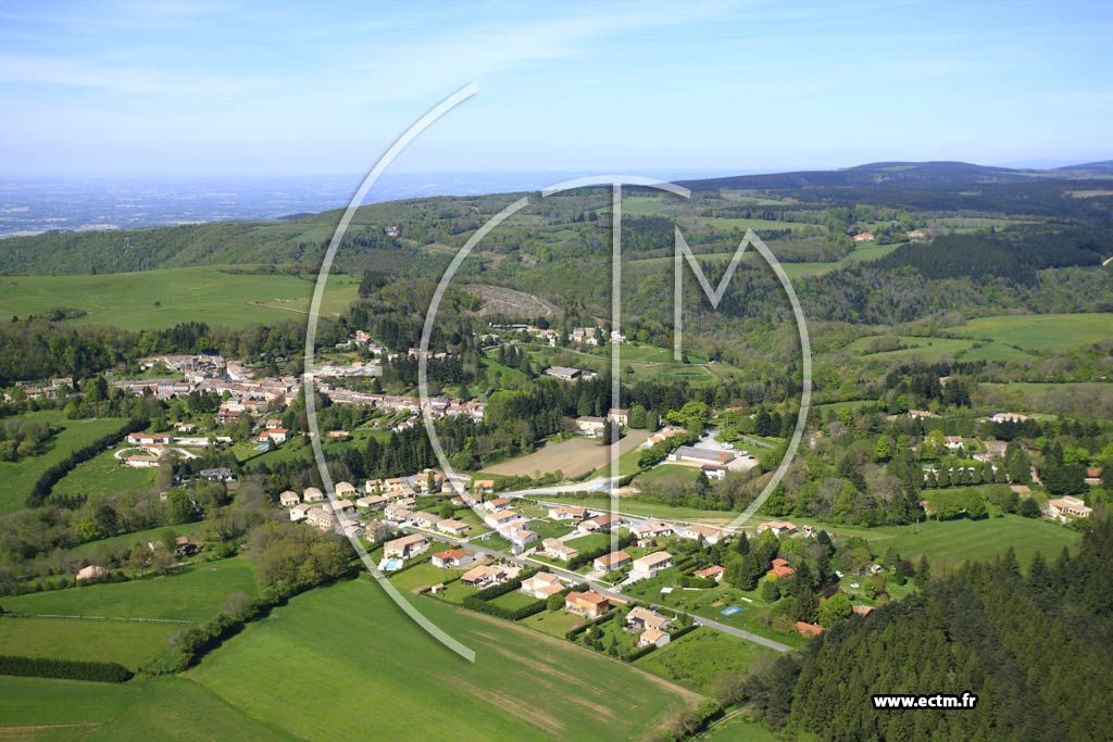 Photo arienne de Les Cammazes