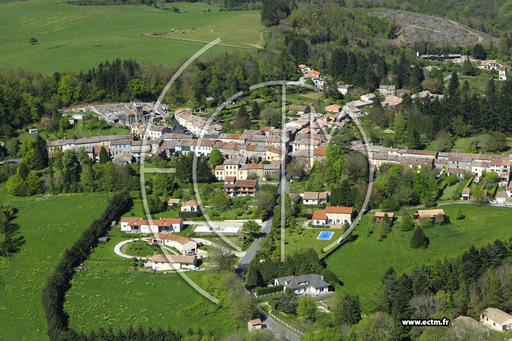 Photo arienne de Les Cammazes
