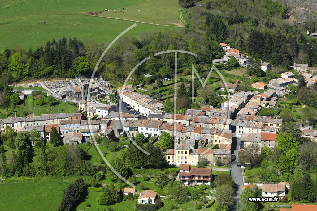 Photo arienne de Les Cammazes