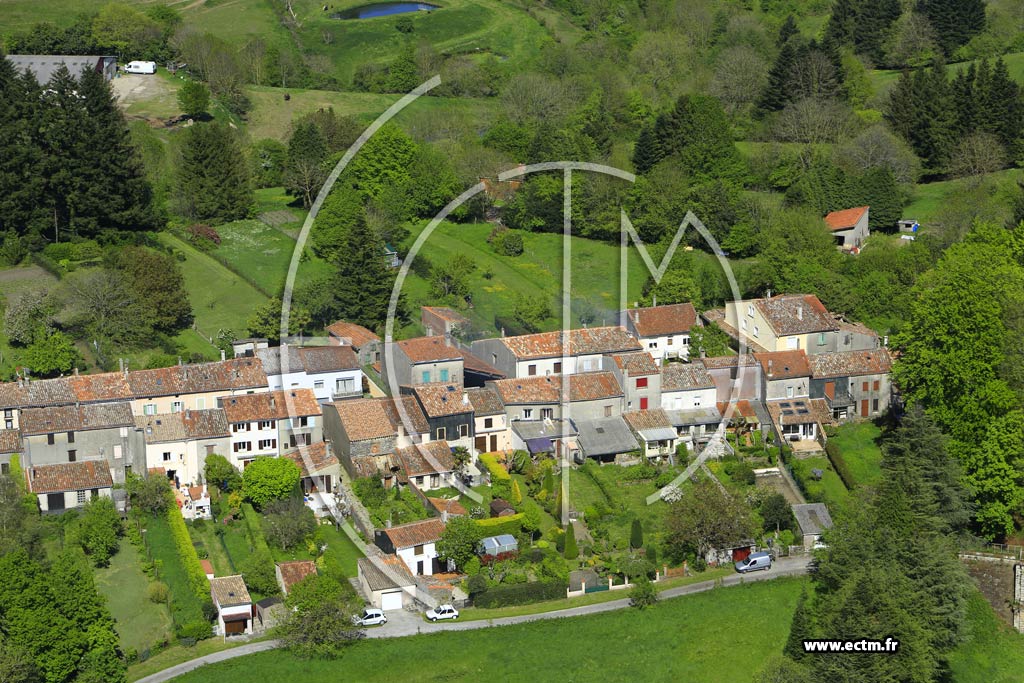 Photo arienne de Les Cammazes