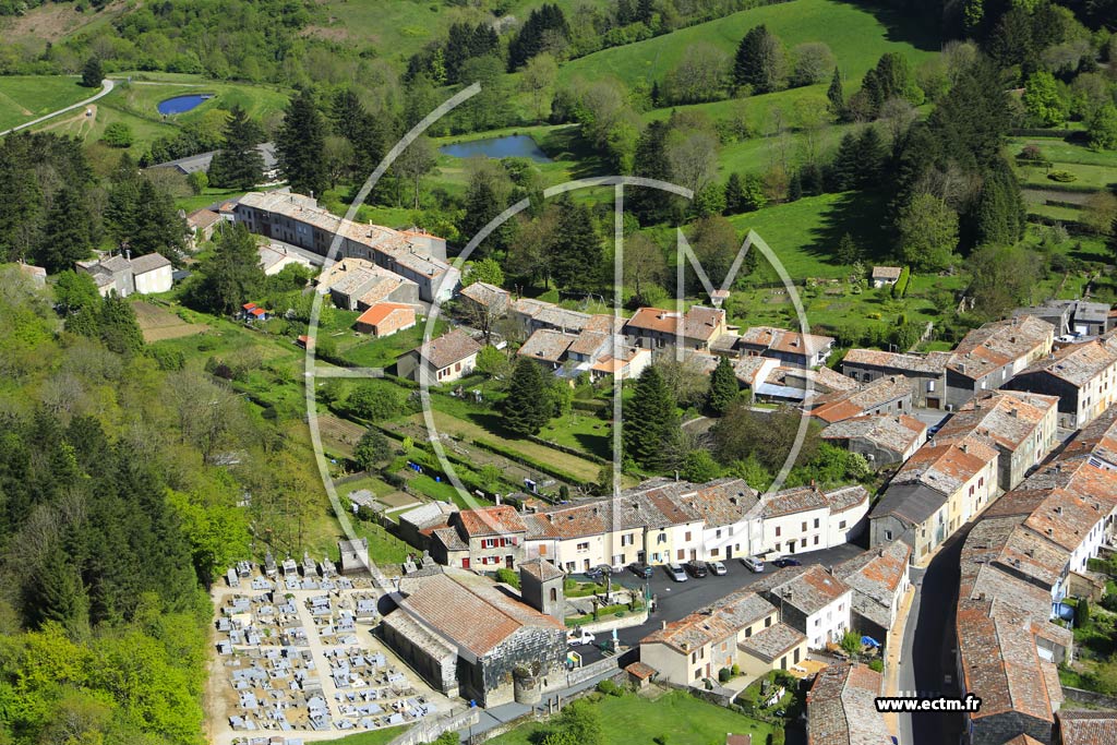 Photo arienne de Les Cammazes