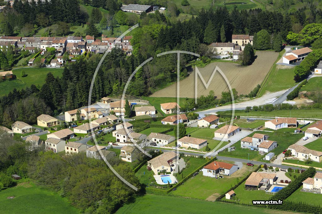 Photo arienne de Les Cammazes (En Teisseyre)