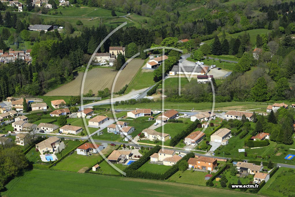 Photo arienne de Les Cammazes (En Teisseyre)