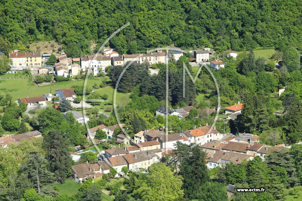 Photo arienne de Massaguel (La Toupinari)