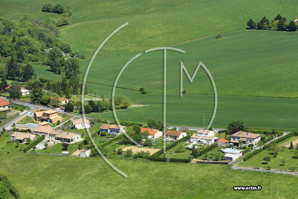 Photo arienne de Montfa