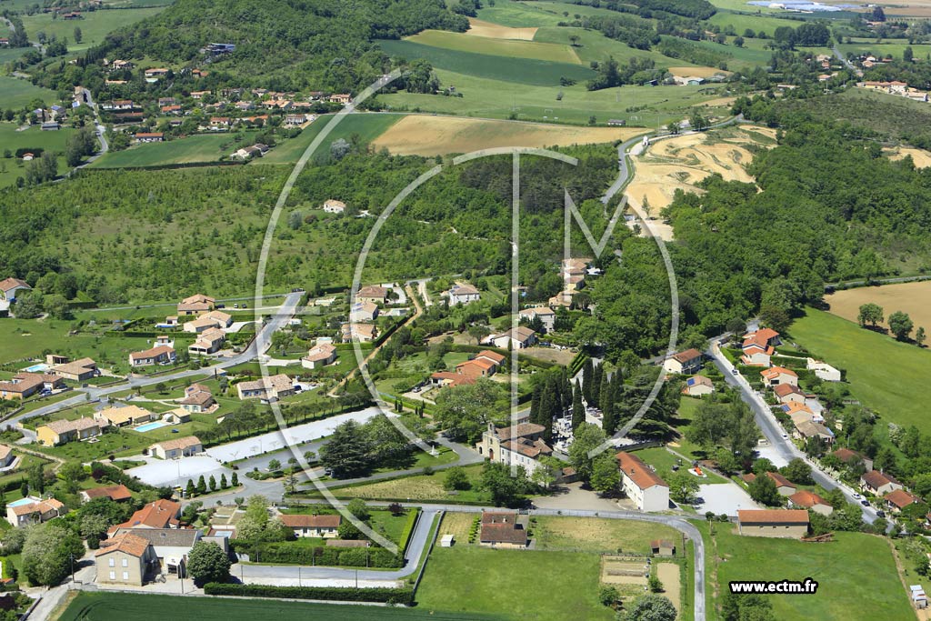 Photo arienne de Navs (Bel-Air)