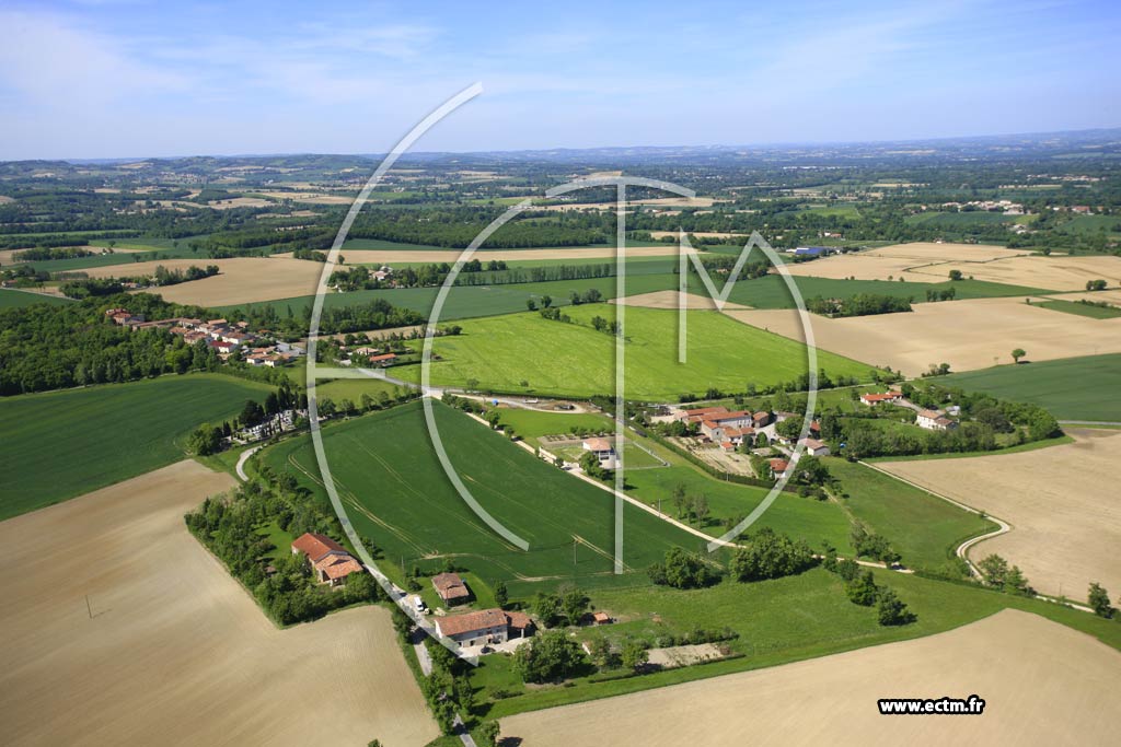 Photo arienne de Saint-Avit (Fourns Haut)