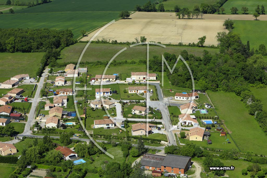 Photo arienne de Saint-Avit (Fourns Haut)