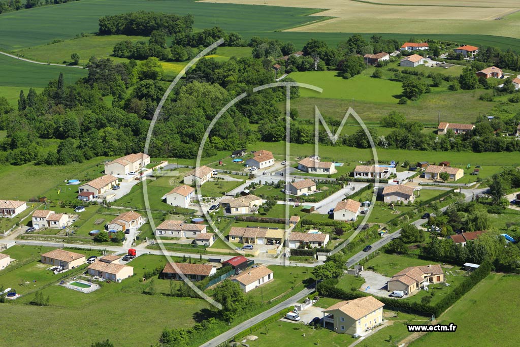 Photo arienne de Saint-Avit (Fourns Haut)