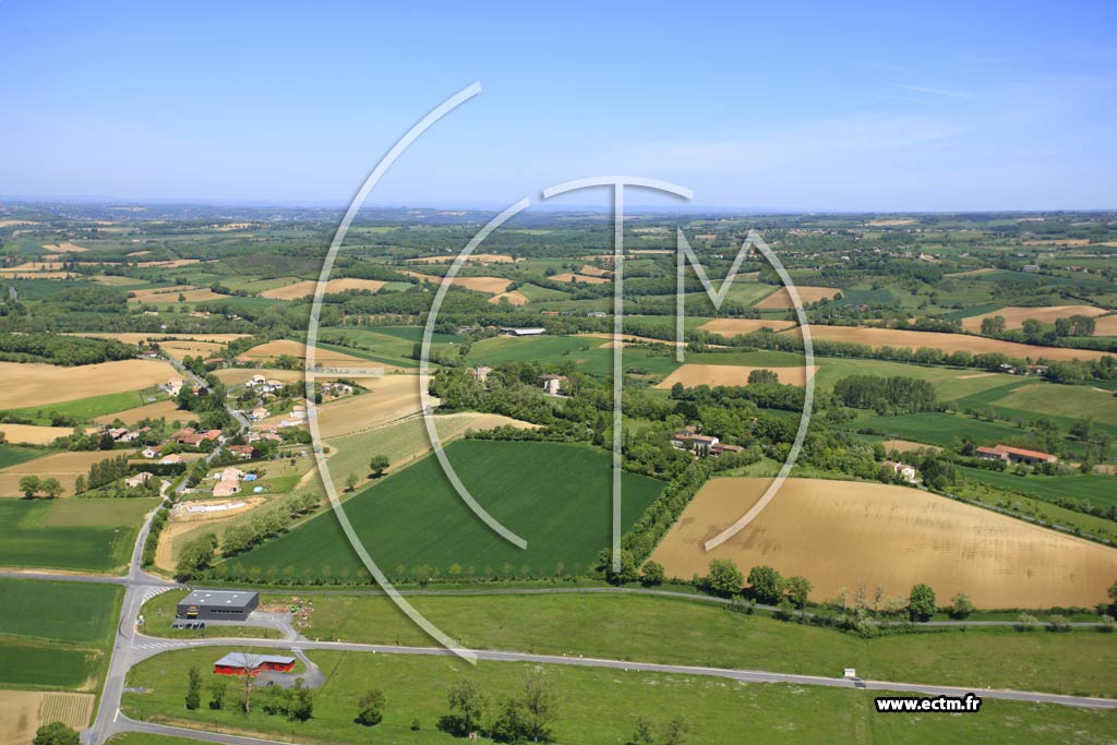 Photo arienne de Saint-Germier