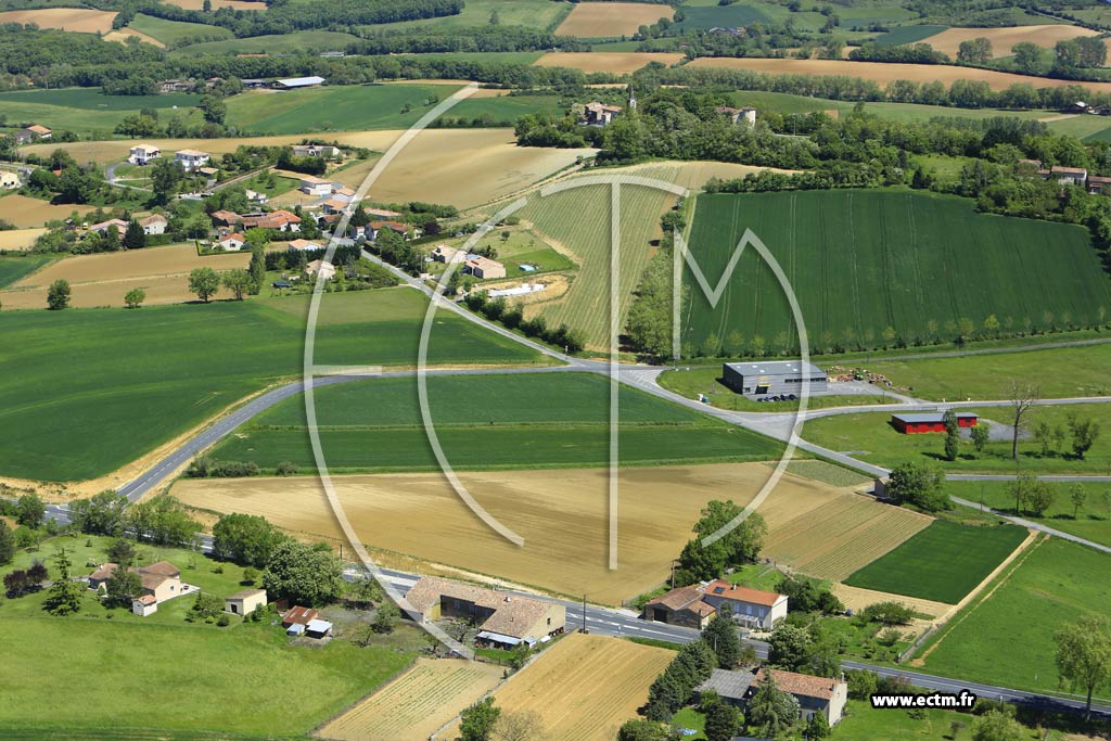 Photo arienne de Saint-Germier