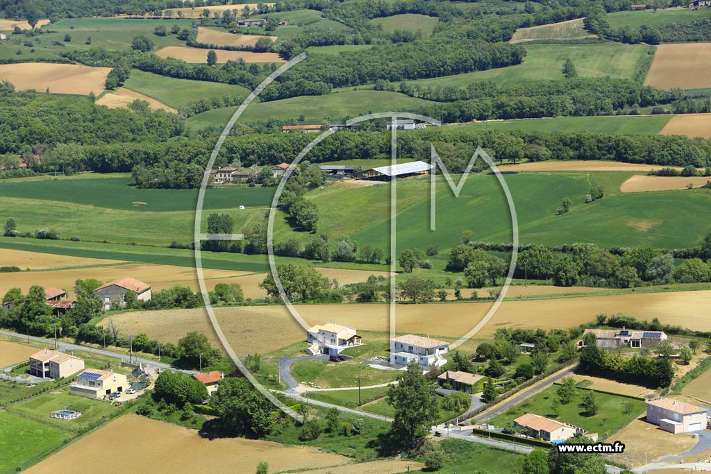 Photo arienne de Saint-Germier