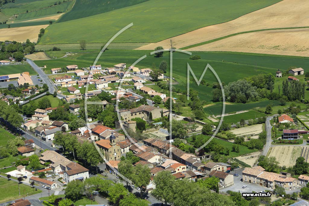 Photo arienne de Vns