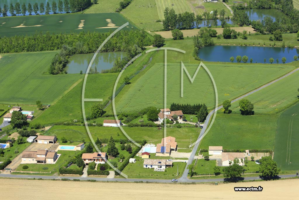 Photo arienne de Vielmur-sur-Agout (La Mtairie Basse)
