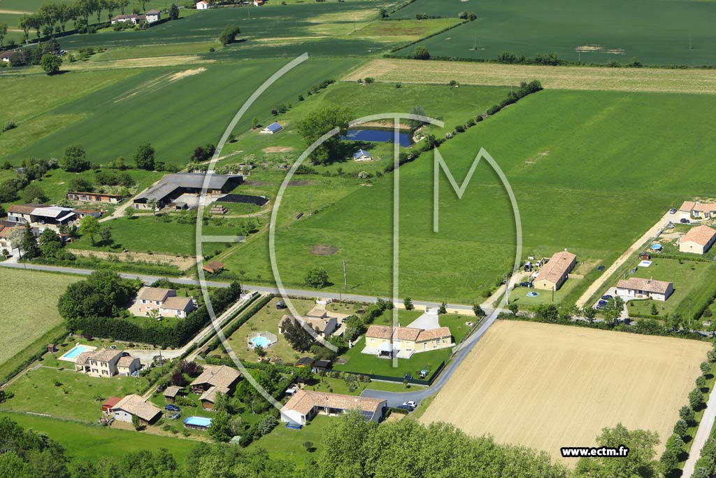 Photo arienne de Vielmur-sur-Agout (La Mtairie Basse)