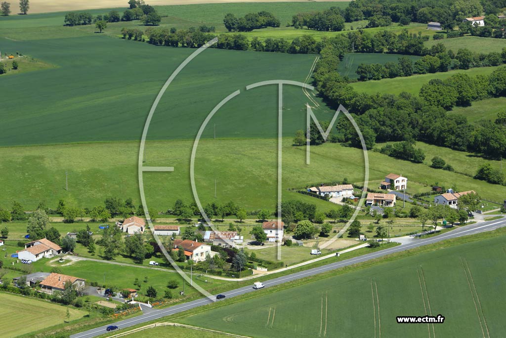 Photo arienne de Vielmur-sur-Agout (Le Bosquet)