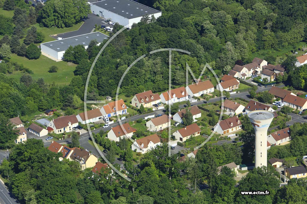 Photo arienne de Boigny-sur-Bionne (la Salle - la Commanderie)