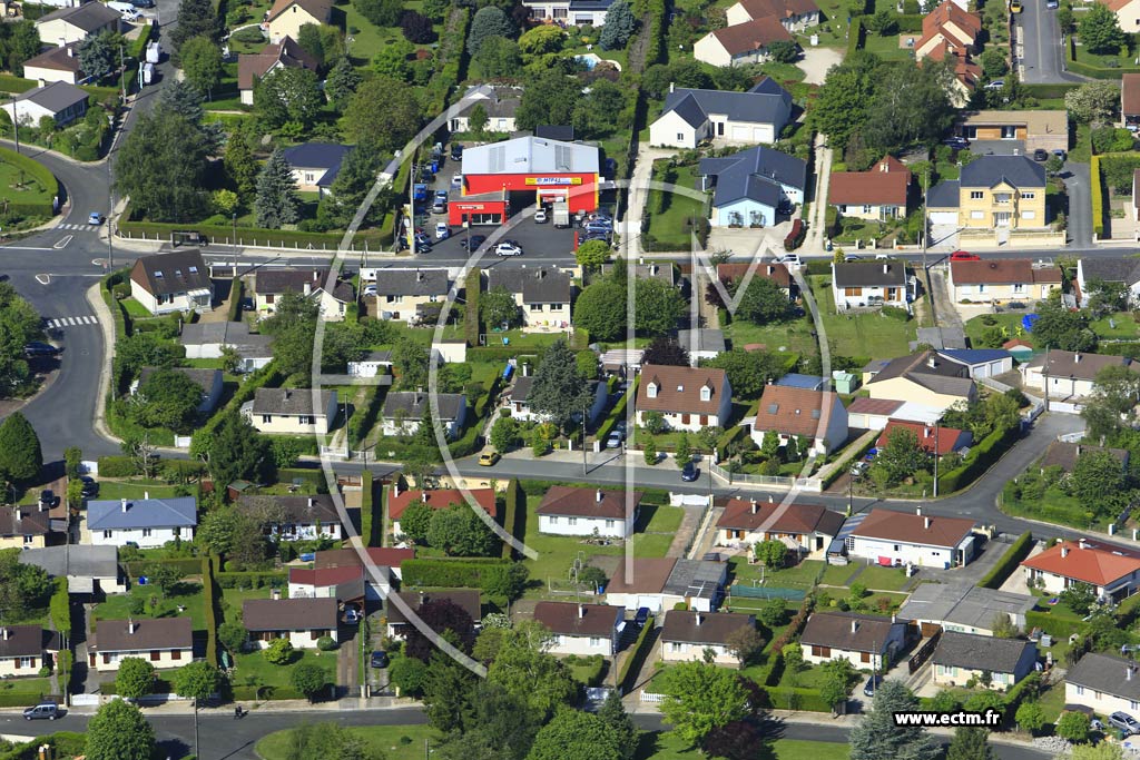 Photo arienne de Boigny-sur-Bionne (le Bosquet du Parc)