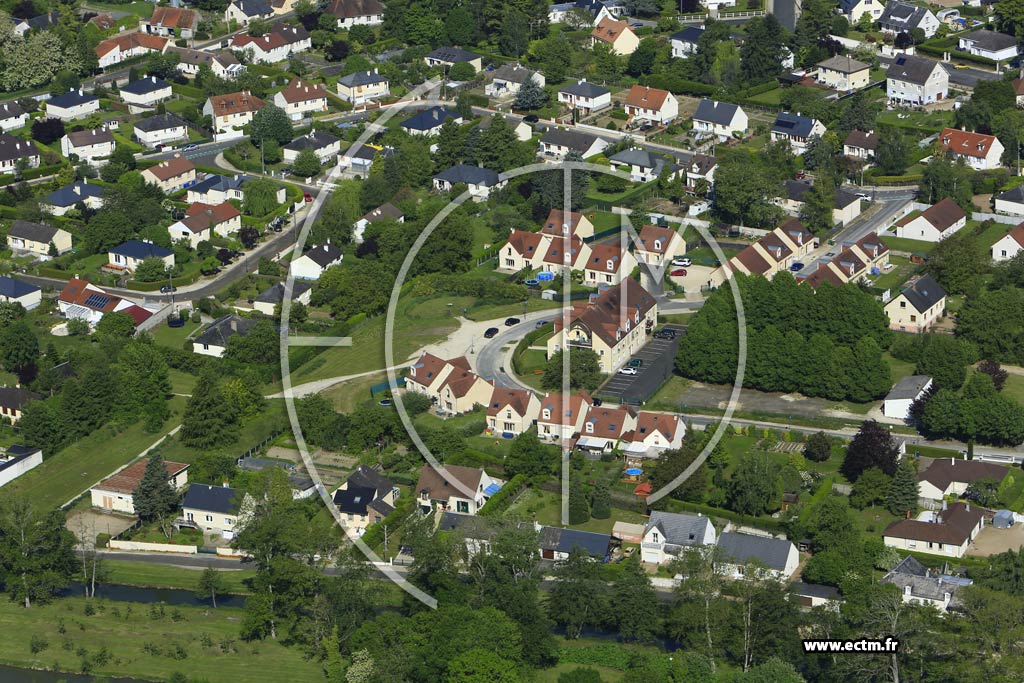 Photo arienne de Boigny-sur-Bionne (le Poirier Bonneau)
