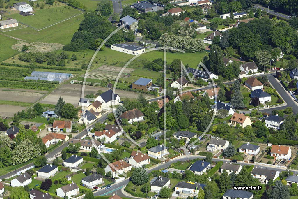 Photo arienne de Boigny-sur-Bionne (le Poirier Bonneau)