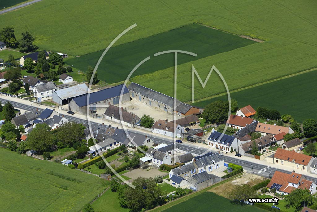Photo arienne de Boulay-les-Barres (les Barres)