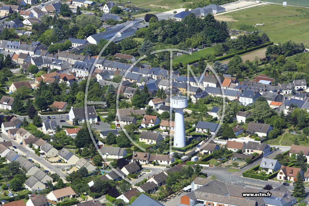 Photo arienne de Clry-Saint-Andr (les Genetires - les Bordes)