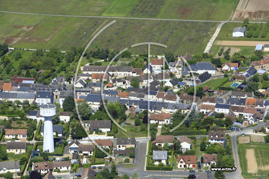 Photo arienne de Clry-Saint-Andr (les Genetires - les Bordes)