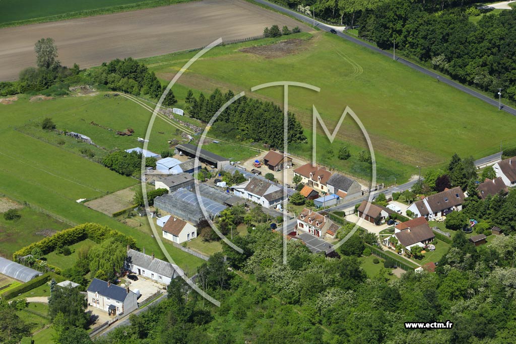 Photo arienne de Clry-Saint-Andr (Villeneuves)