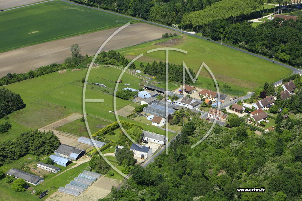 Photo arienne de Clry-Saint-Andr (Villeneuves)