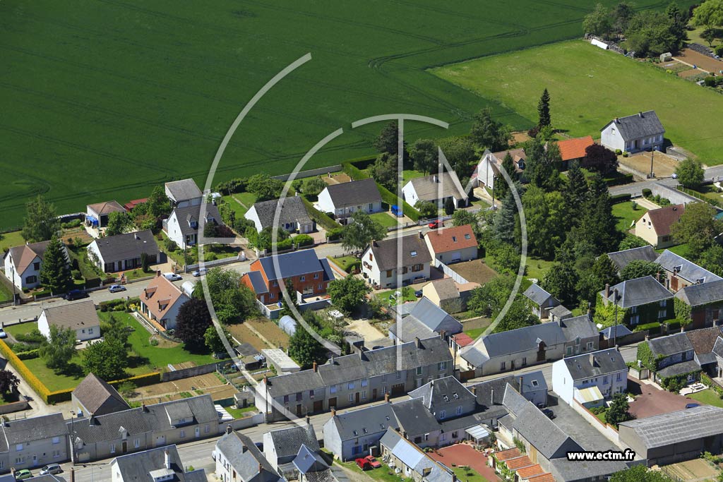 Photo arienne de pieds-en-Beauce