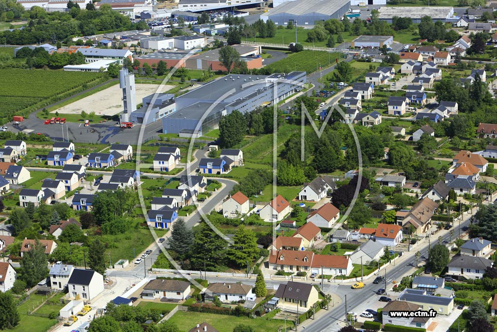 Photo arienne de Fleury-les-Aubrais