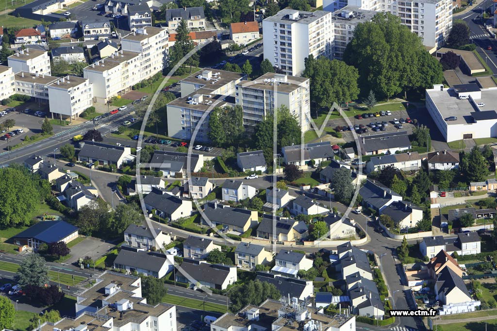 Photo arienne de Fleury-les-Aubrais (Centre)