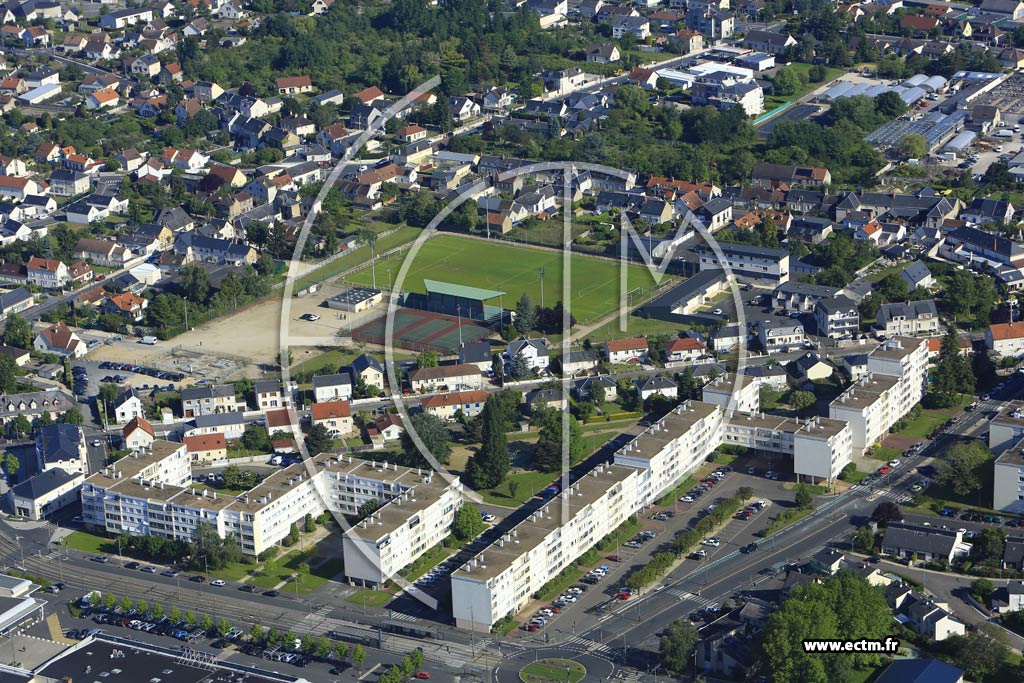 Photo arienne de Fleury-les-Aubrais (Centre)