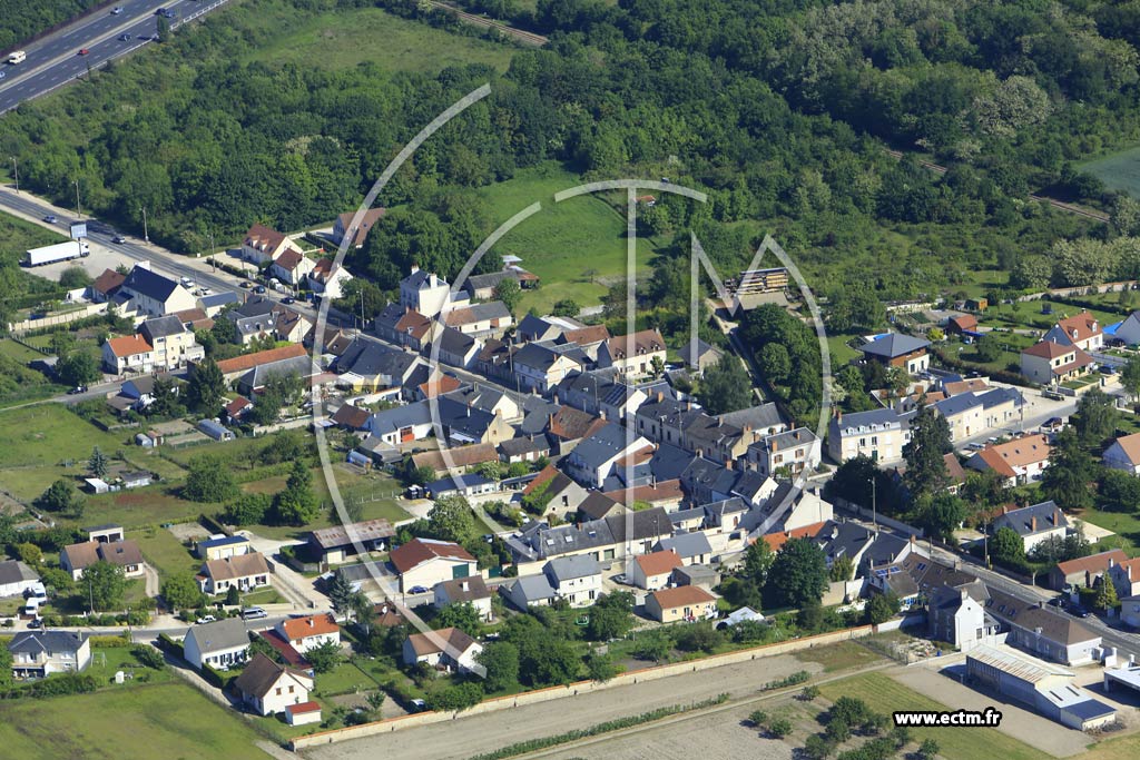 Photo arienne de Ingr (le Grand Orme)