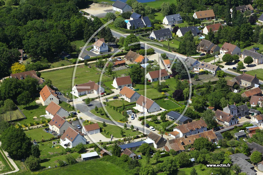 Photo arienne de Jouy-le-Potier