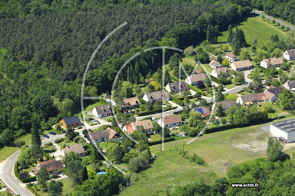 Photo arienne de Jouy-le-Potier