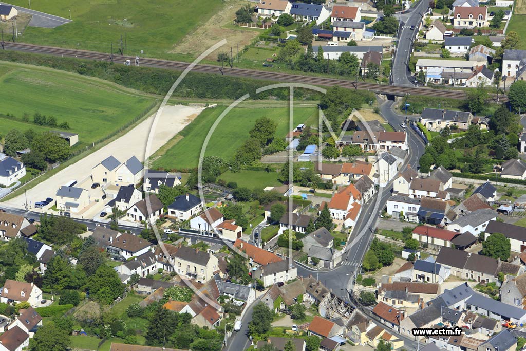 Photo arienne de La Chapelle-Saint-Mesmin (la Gabellire)